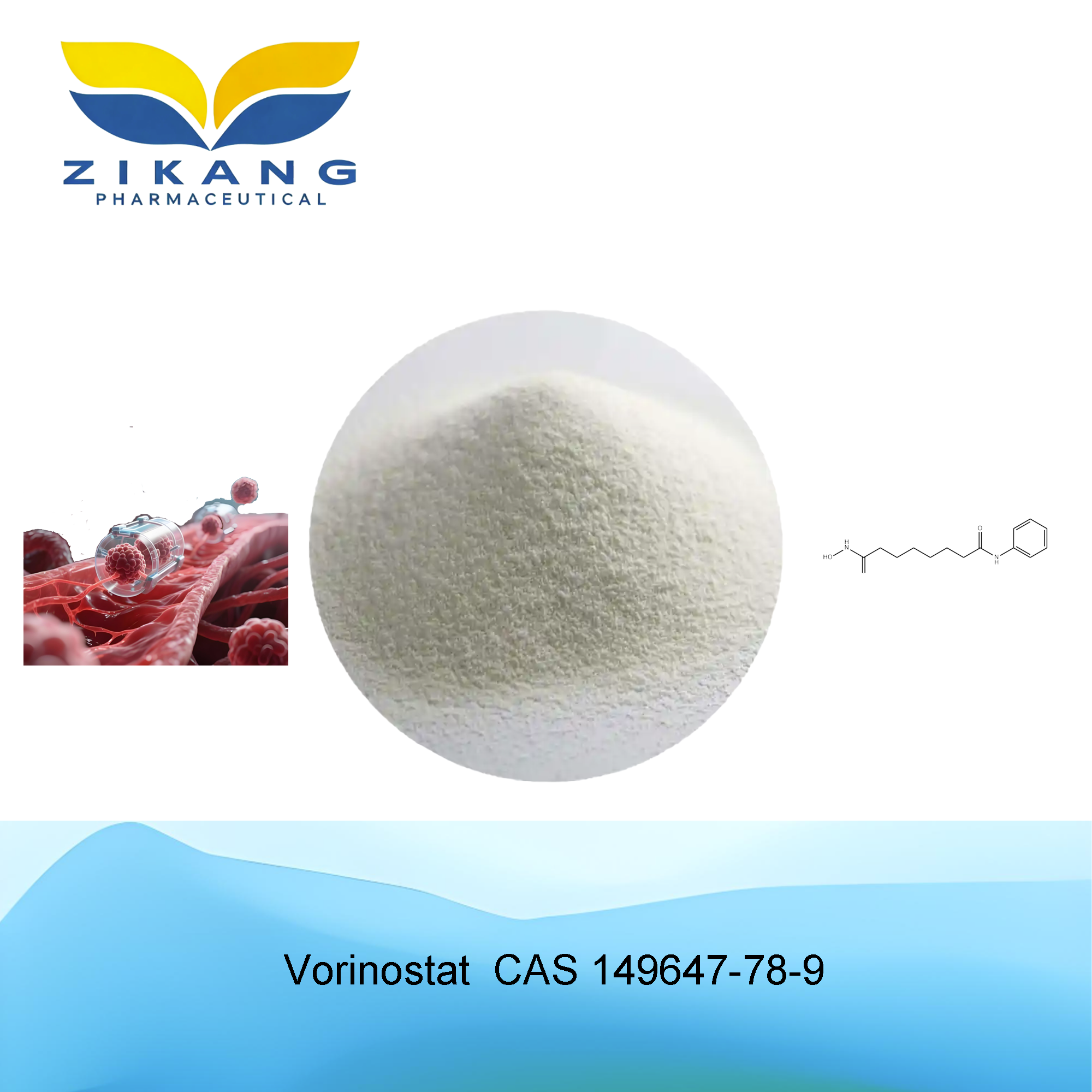 vorinostat cas 149647 78 9