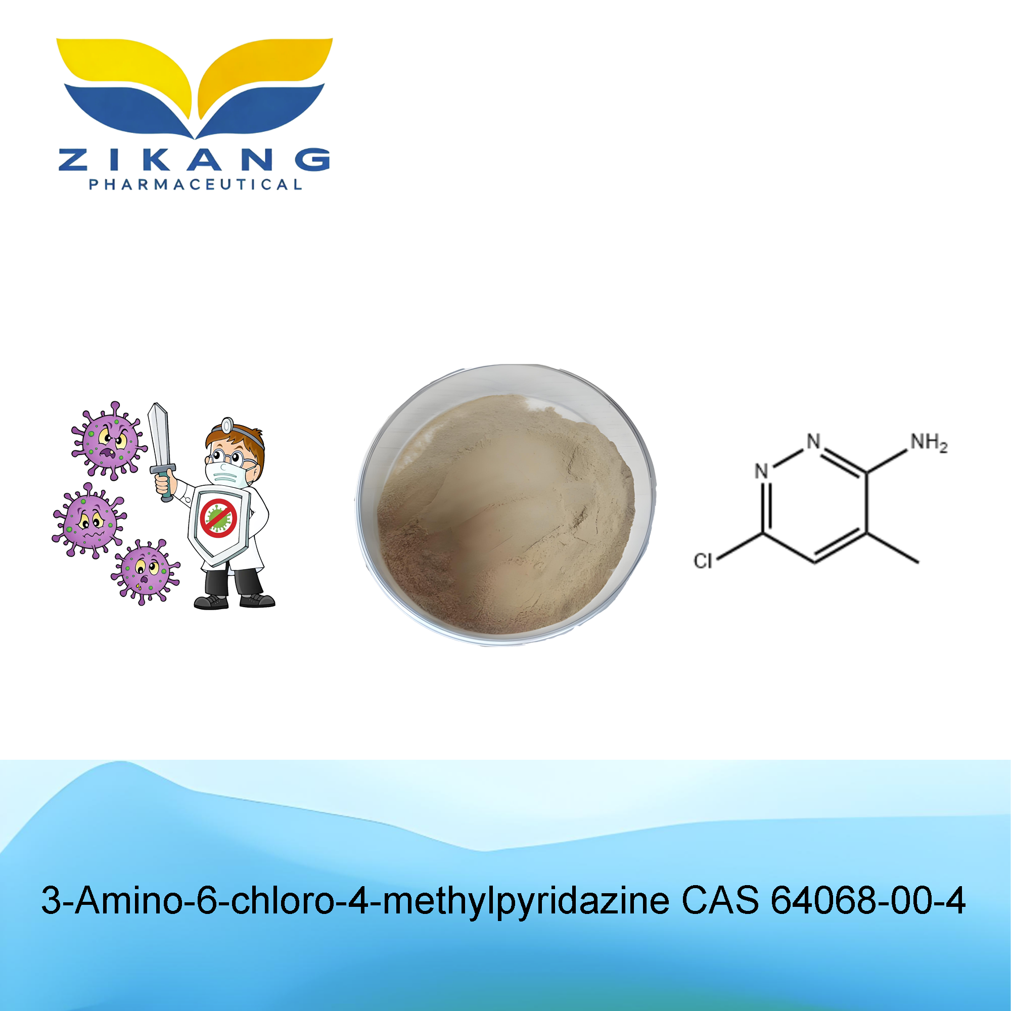 3 amino 6 chloro 4 methylpyridazine cas 64068 00 4