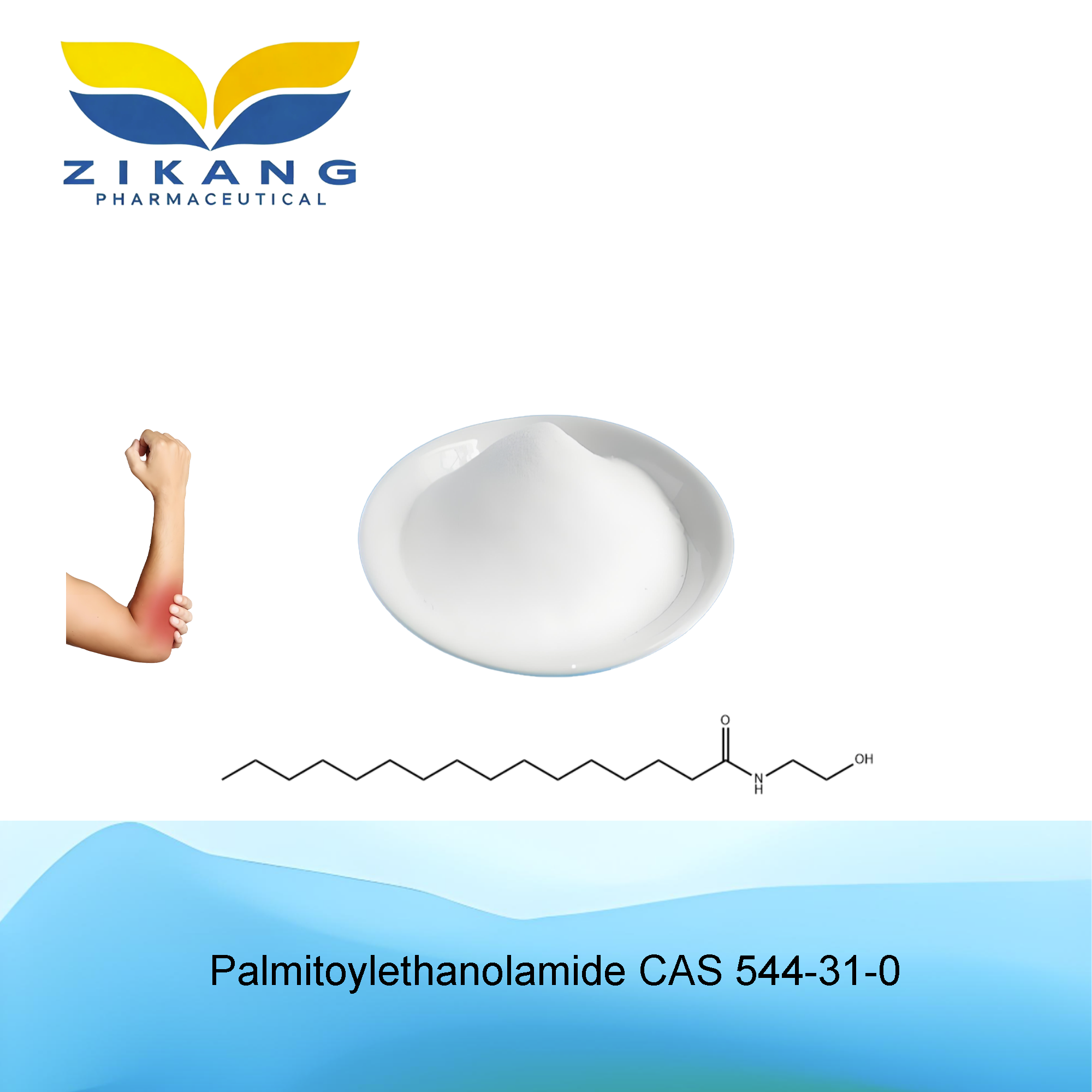 palmitoylethanolamide cas 544 31 0